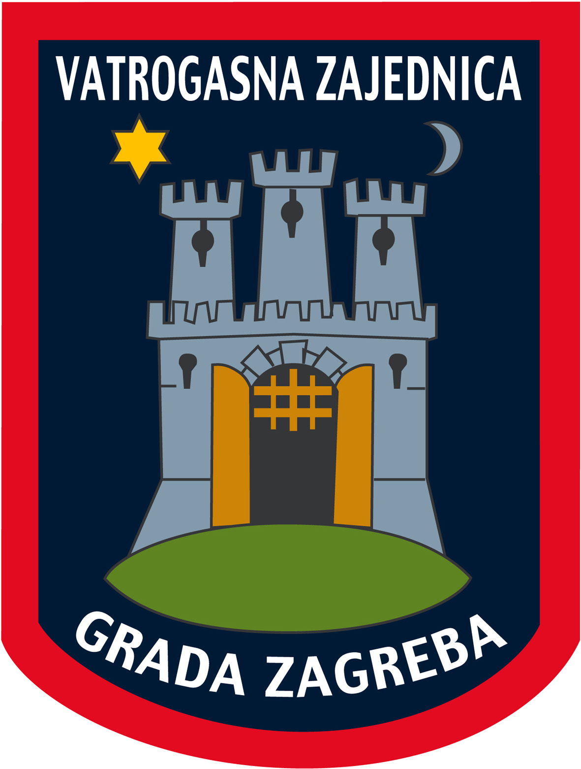 Vatrogasna Zajednica Grada Zagreba logo